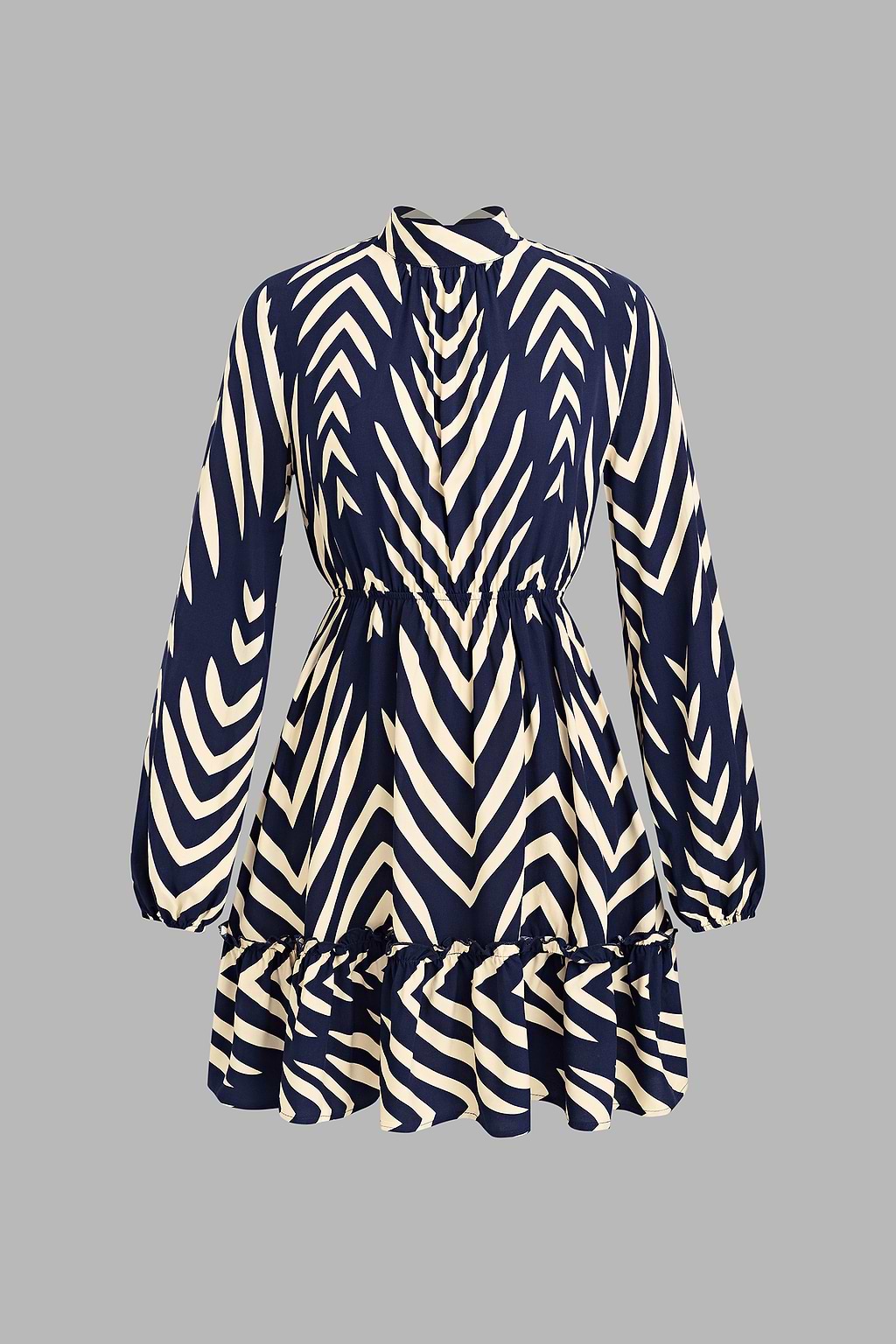 Wild Breeze Tropical Mini Dress