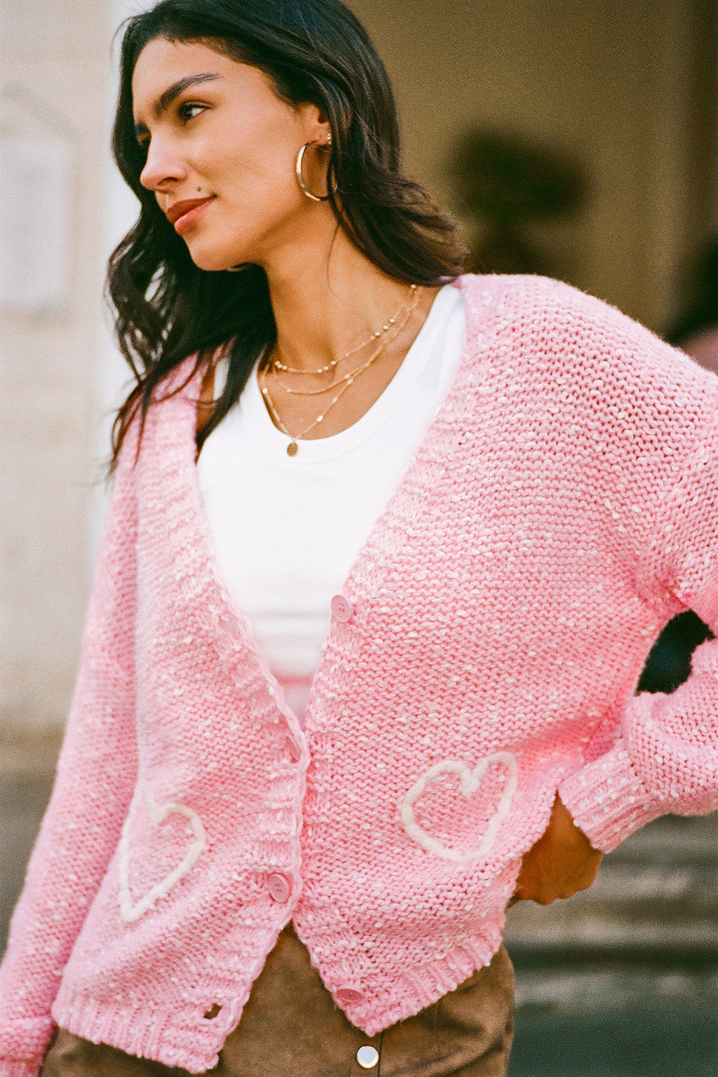 Love Bug Heart Cardigan