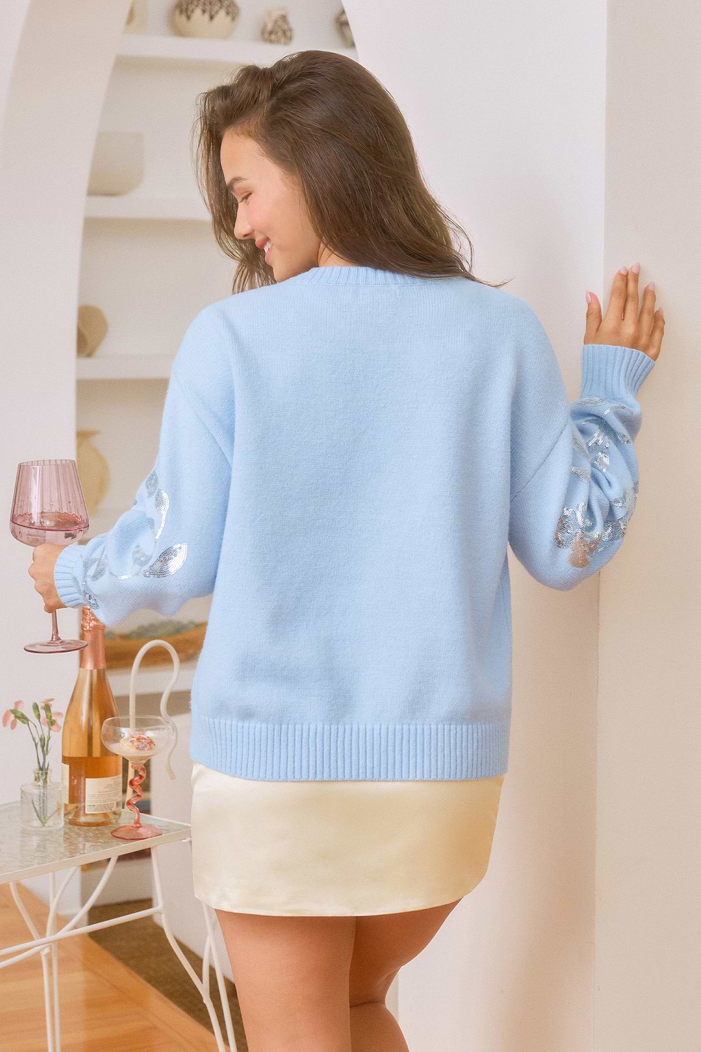 In High Spirits Floral Sweater