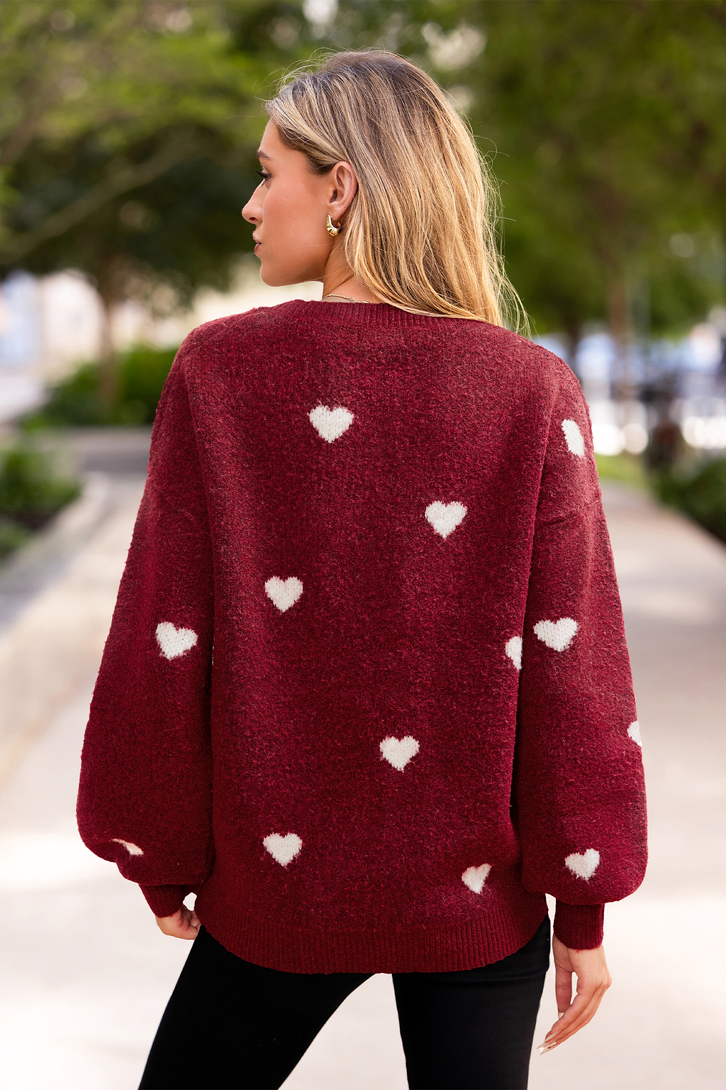 Skip a Beat Heart Jumper