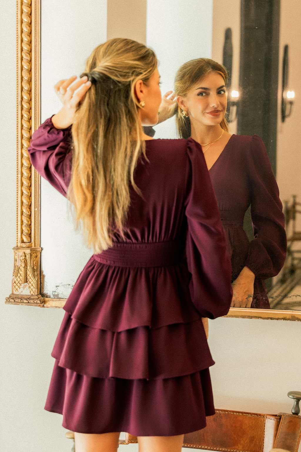 Minivestido morado de Twilight Charm