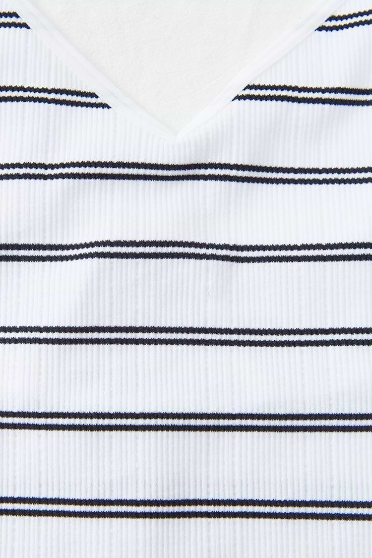 Estelle Striped Rib Bodysuit