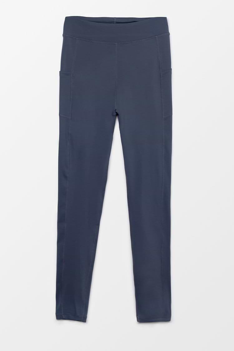 Carbon Elastic Waisted Leggings