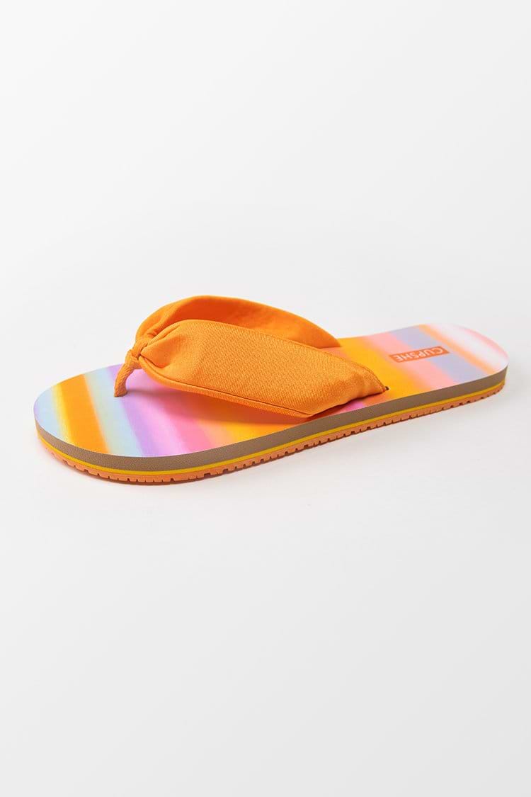 Rainbow Pop Ombre Thong Sandals