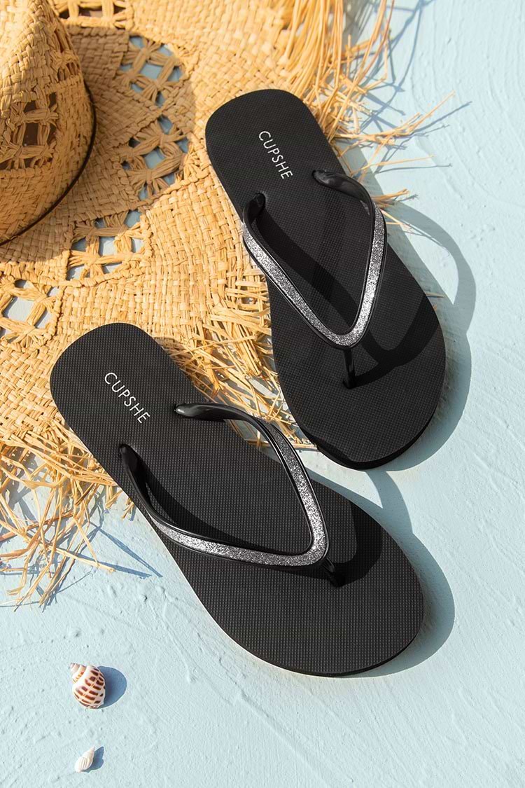 Noire Minimalist Flip Flops