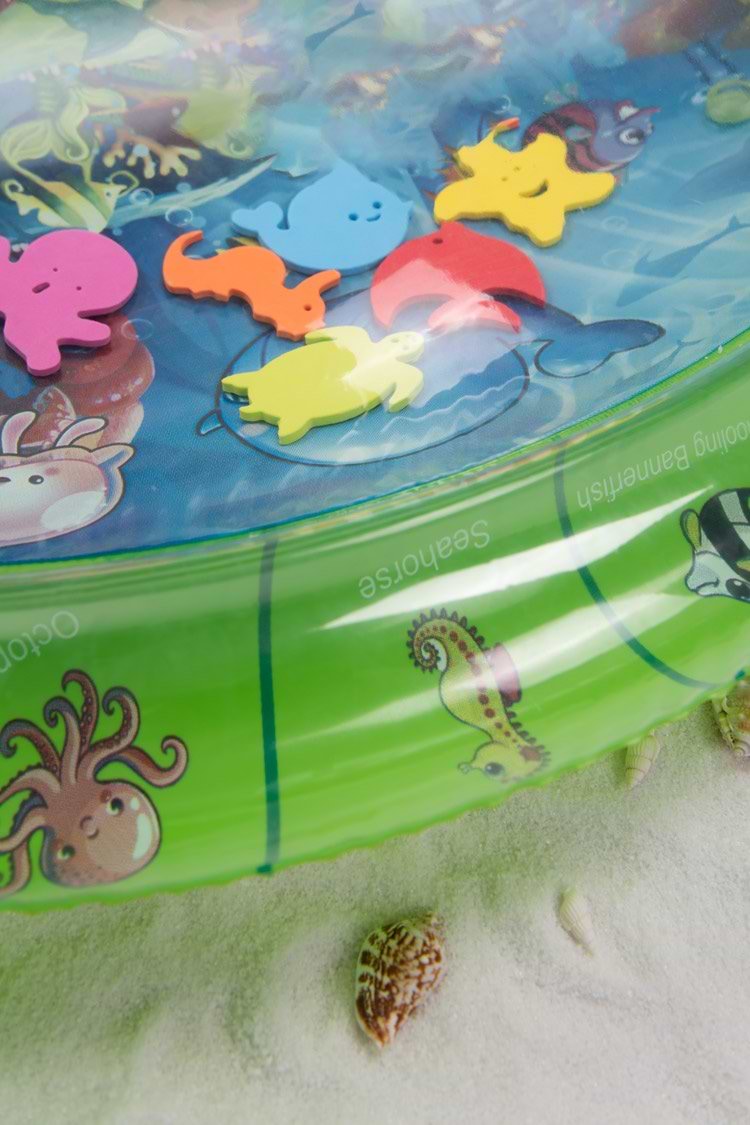 Adventure Cartoon Turtle Water Pat Kids Pool Float Swimming Ring