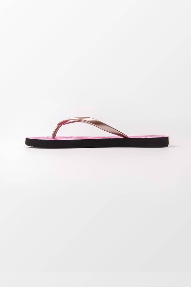 Flare Paisley Flip Flops