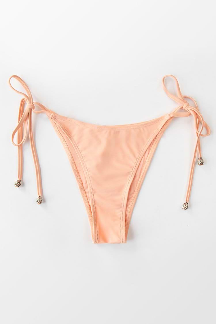 Aubrie Pink String Bikini Bottom