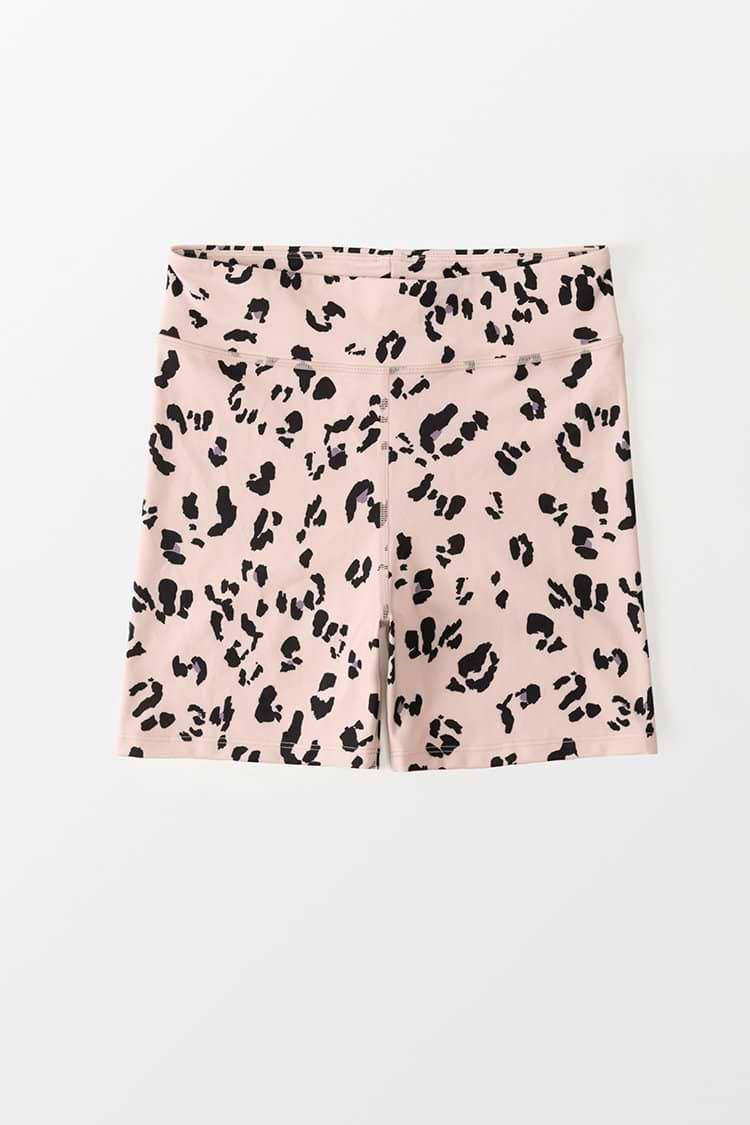 Urban Jungle Leopard Print Short Leggings