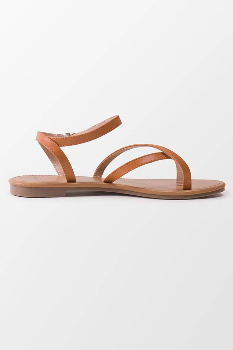 Pandora Strappy Criss Cross Toe Post Thong Sandals