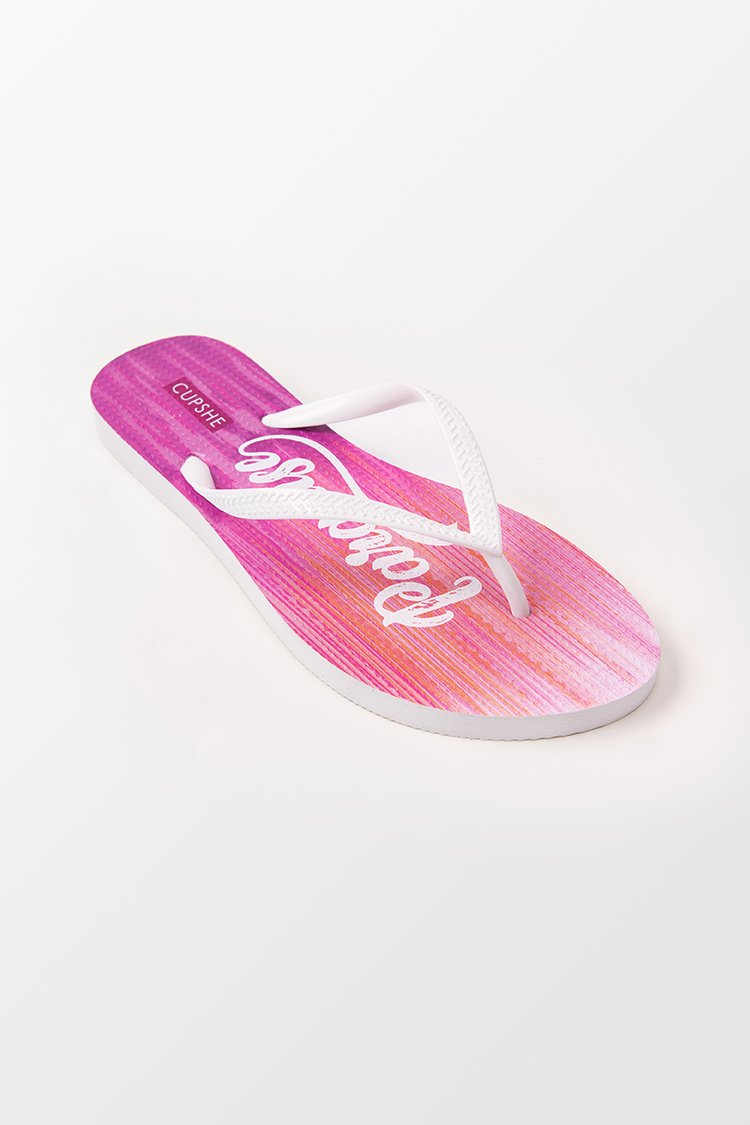 Sunrise Gradient Flip Flops