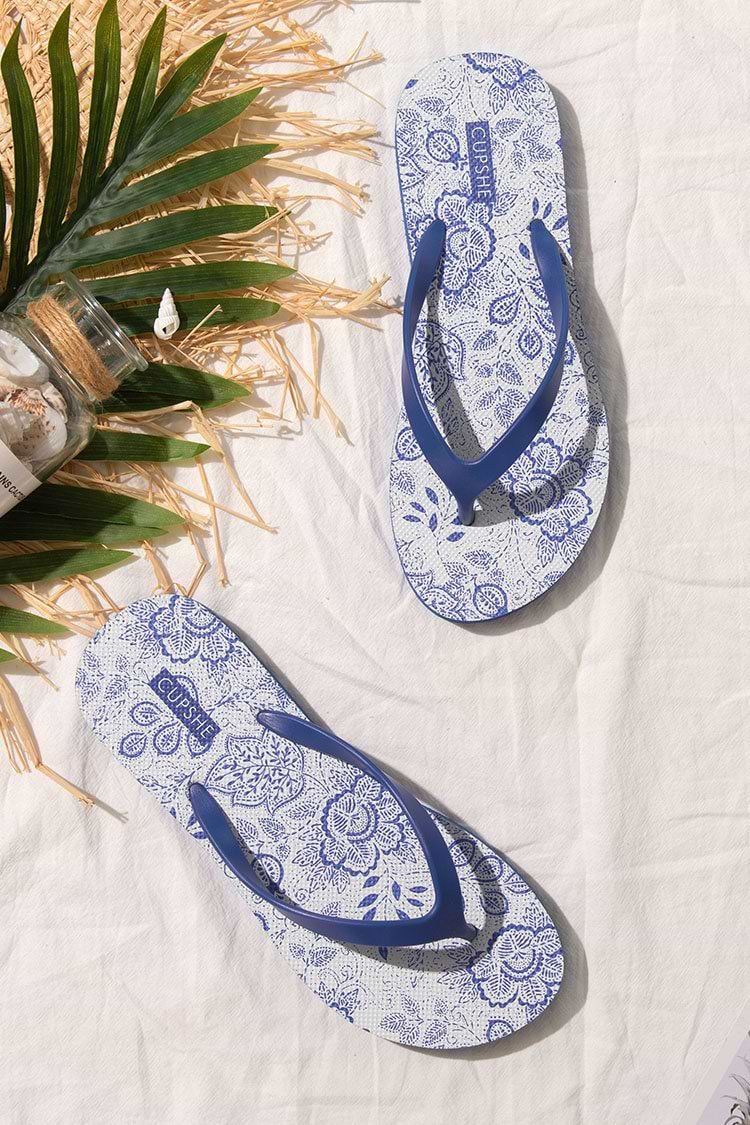 Julep Floral Flip Flops