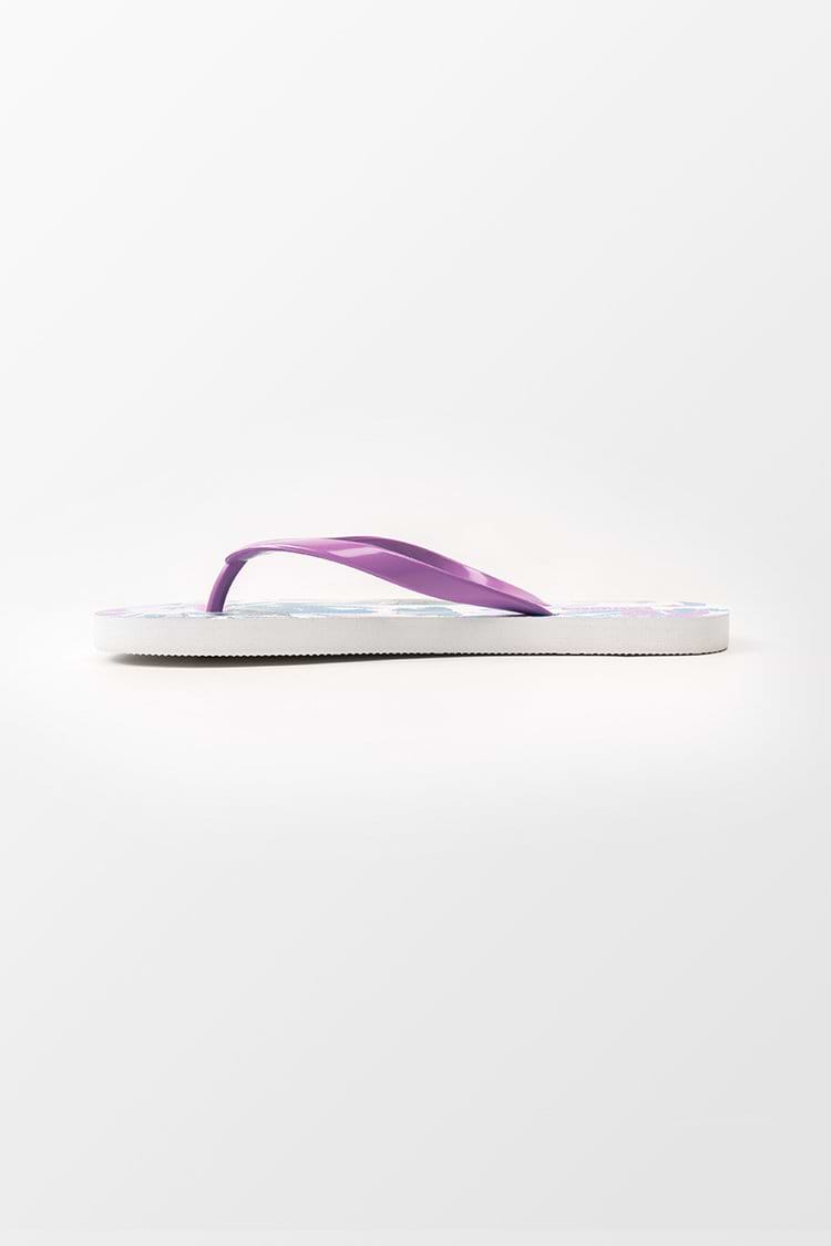 Flowerburst Floral Flip Flops