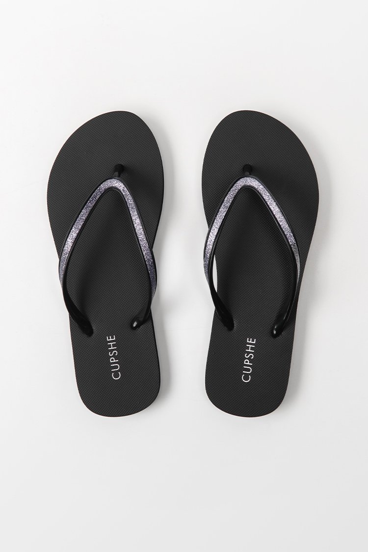 Noire Minimalist Flip Flops