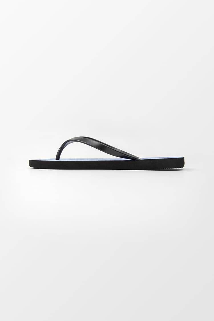 Electric Bite Snakeskin Flip Flops