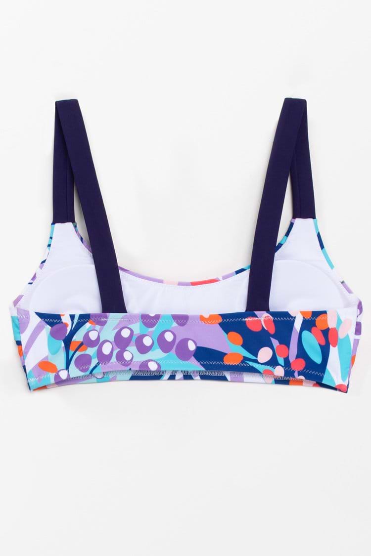 Barbara Leafy Tank Bikini Top
