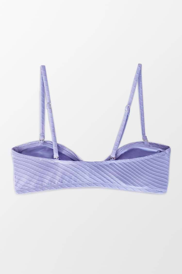 Juniper Textured Knot Bikini Top
