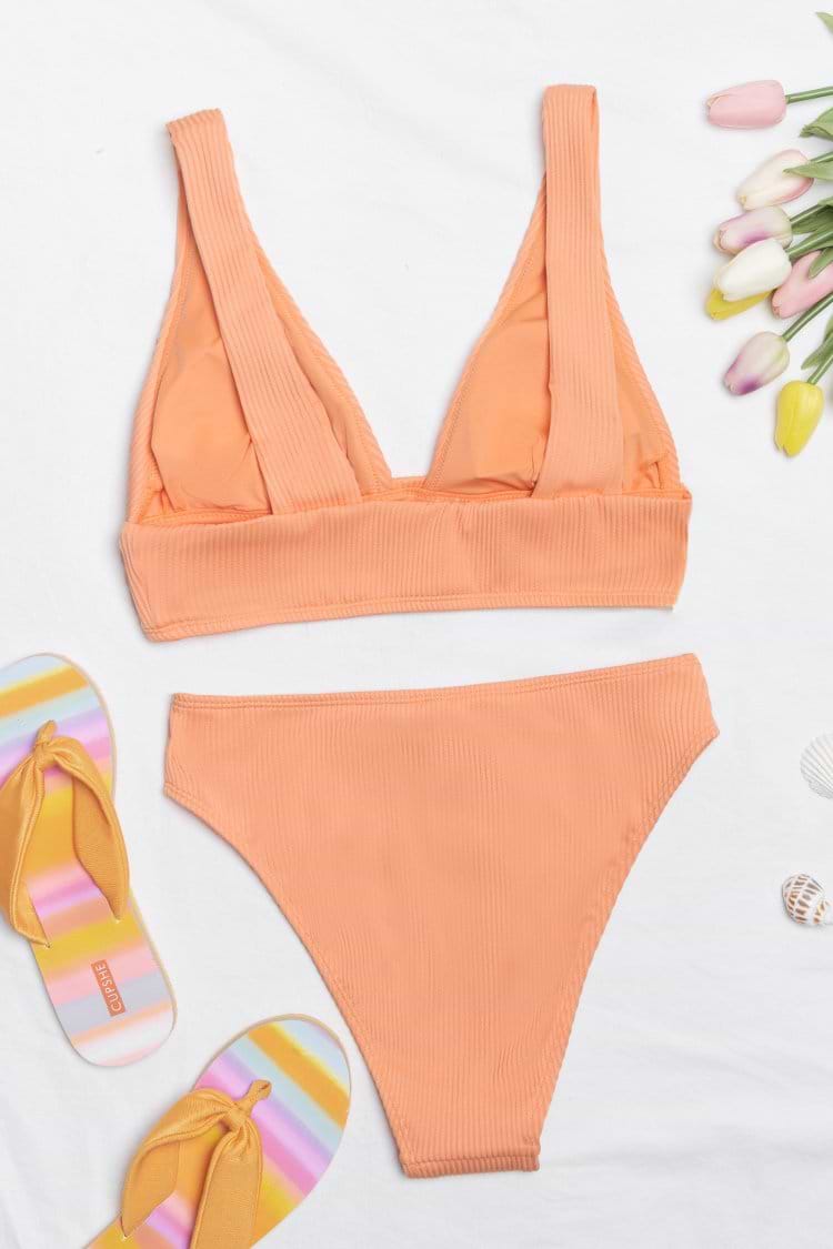 Katlyn Rib Wide Strap Bikini