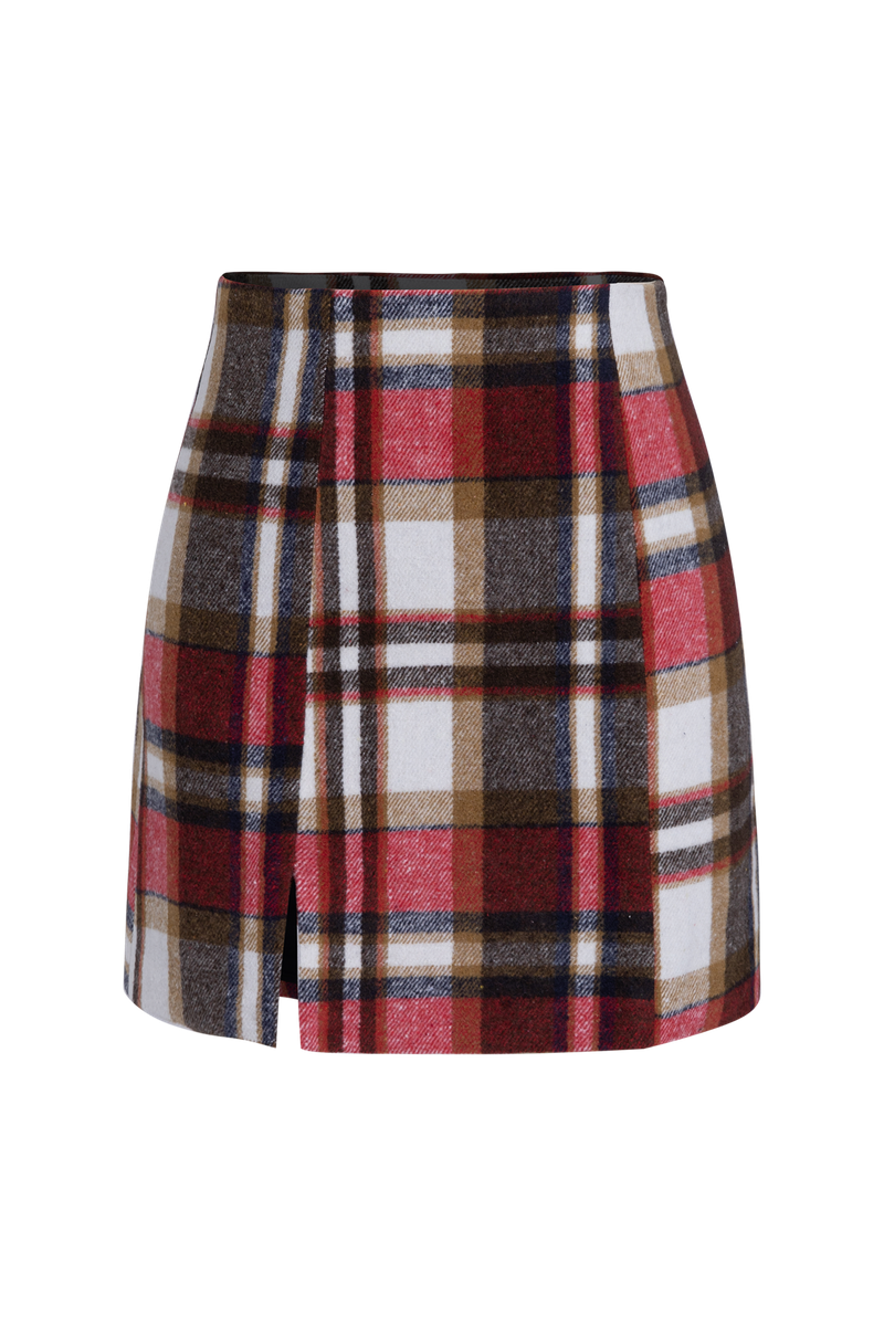 Robe asymétrique à volants imprimé tropical
