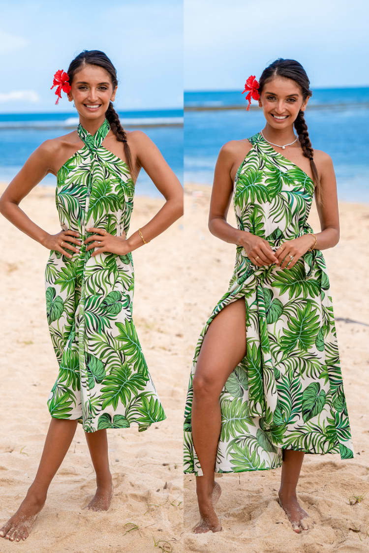 Red Polka Dot Belted One-Piece Swimsuit