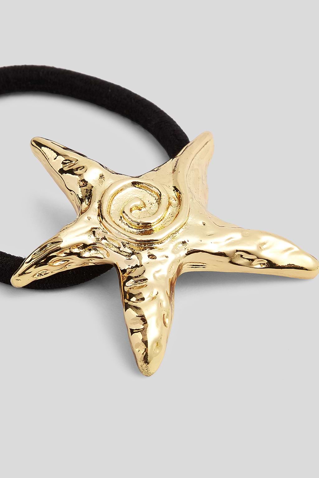 Goma elástica para el cabello en tono dorado Starry Tide