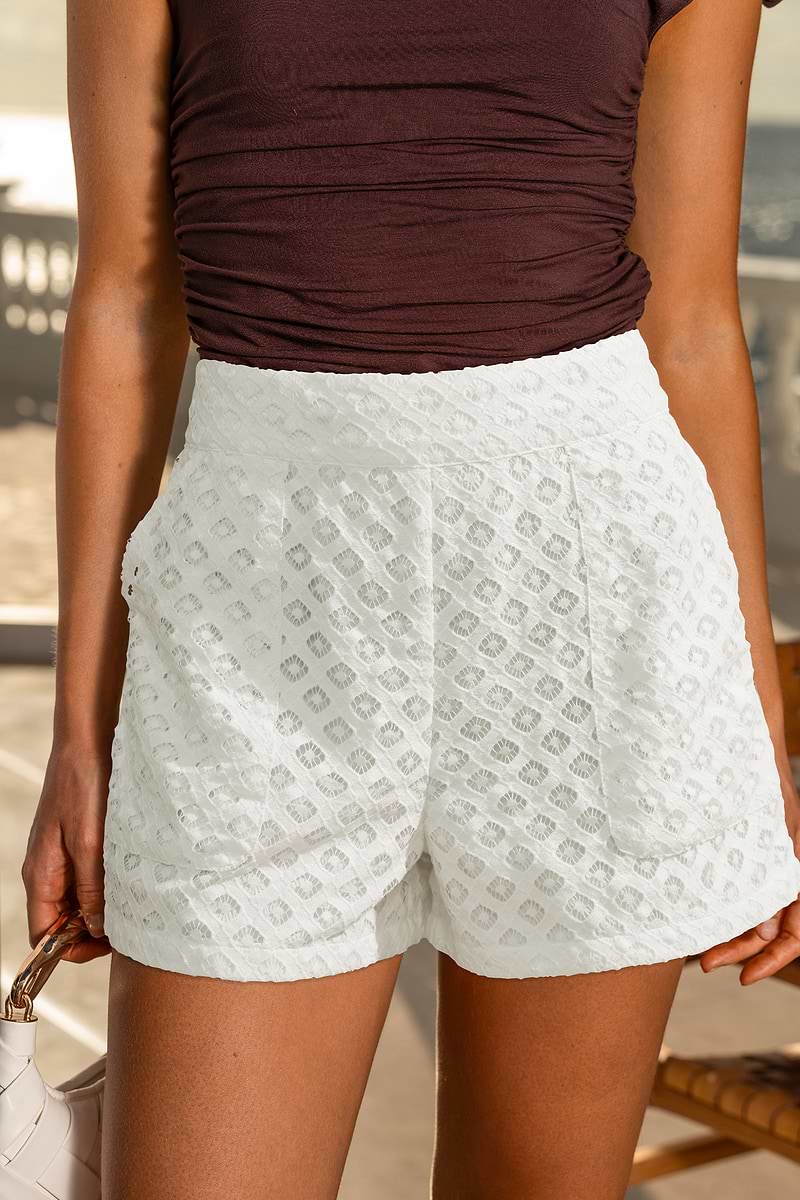 In mijn hoofd: witte shorts